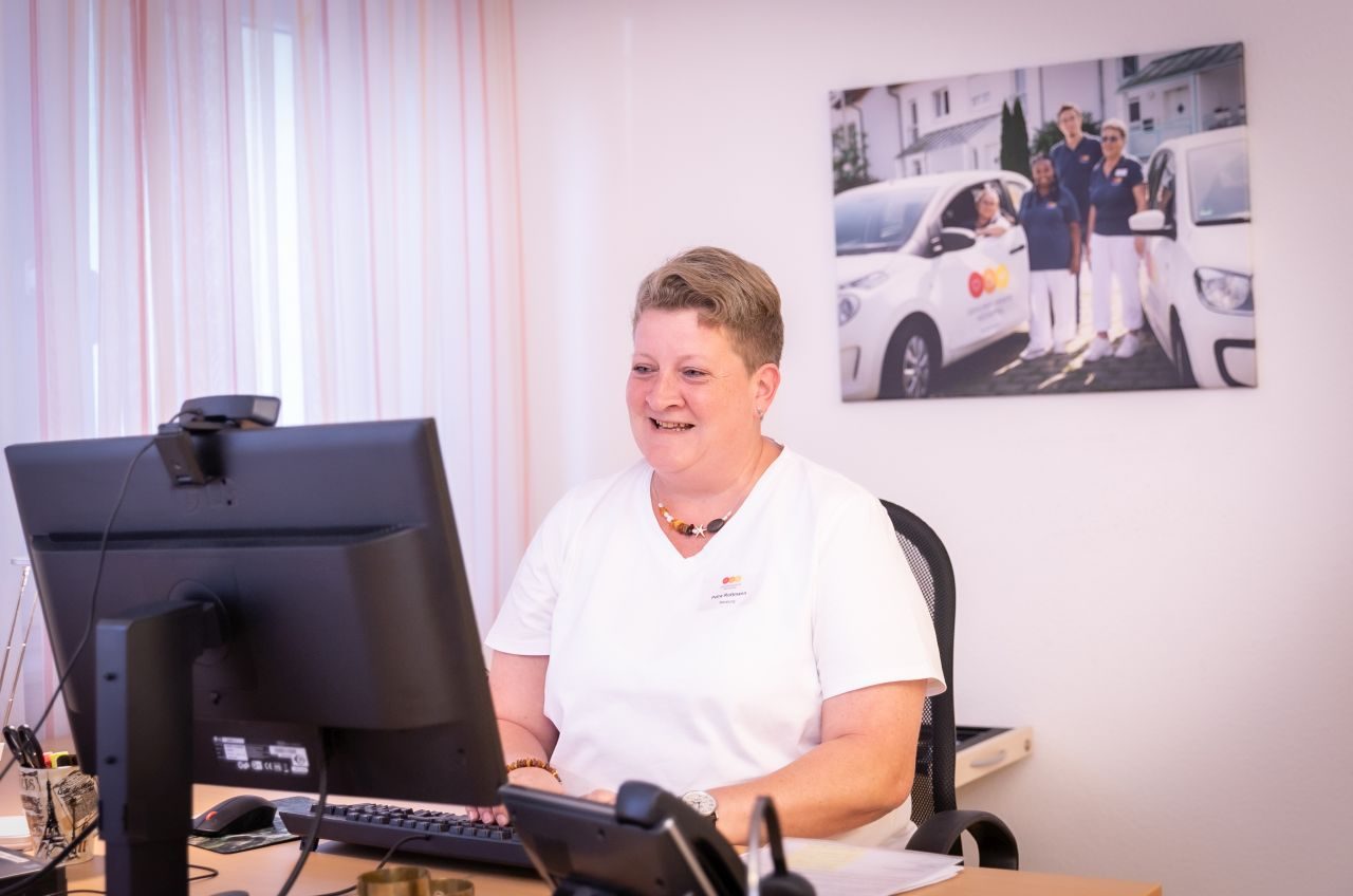 Pflegeberatung – Petra Rottmann im persönlichen Gespräch